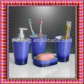 Acrylic cosmetics lotion bottle,bathroom accessory set